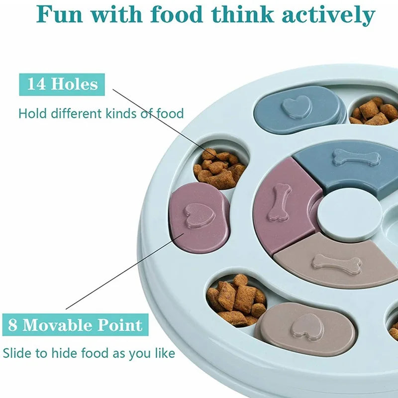 Slow-Feeder Bowl — Stop Fast Eating & Tummy Trouble