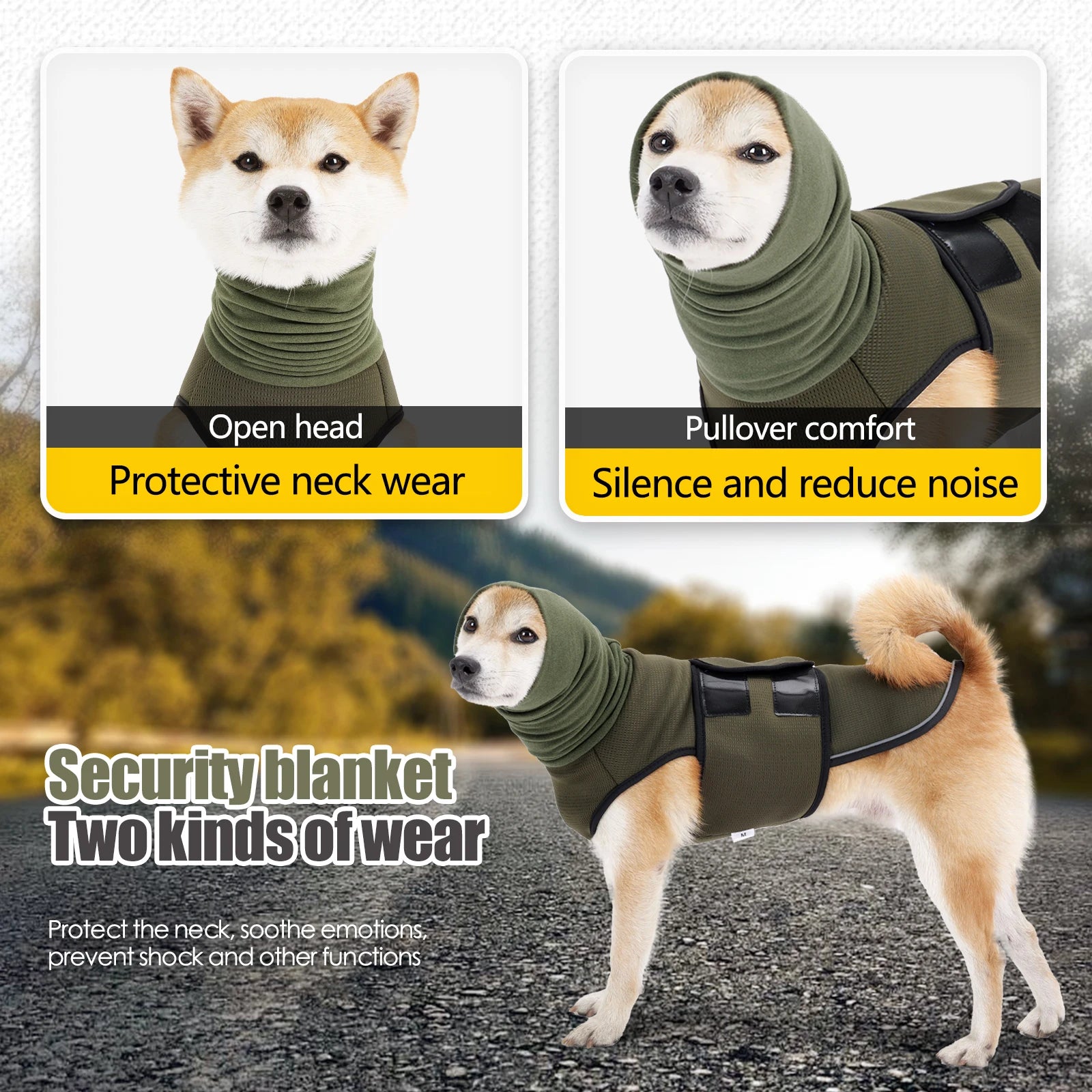 Calming Pressure Wrap — Gentle Comfort for Storms, Fireworks & Travel