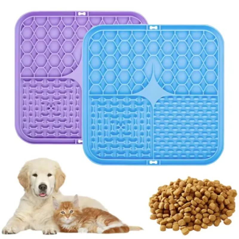Suction Lick Mat — Calm Bath Time & Grooming — 2-Pack