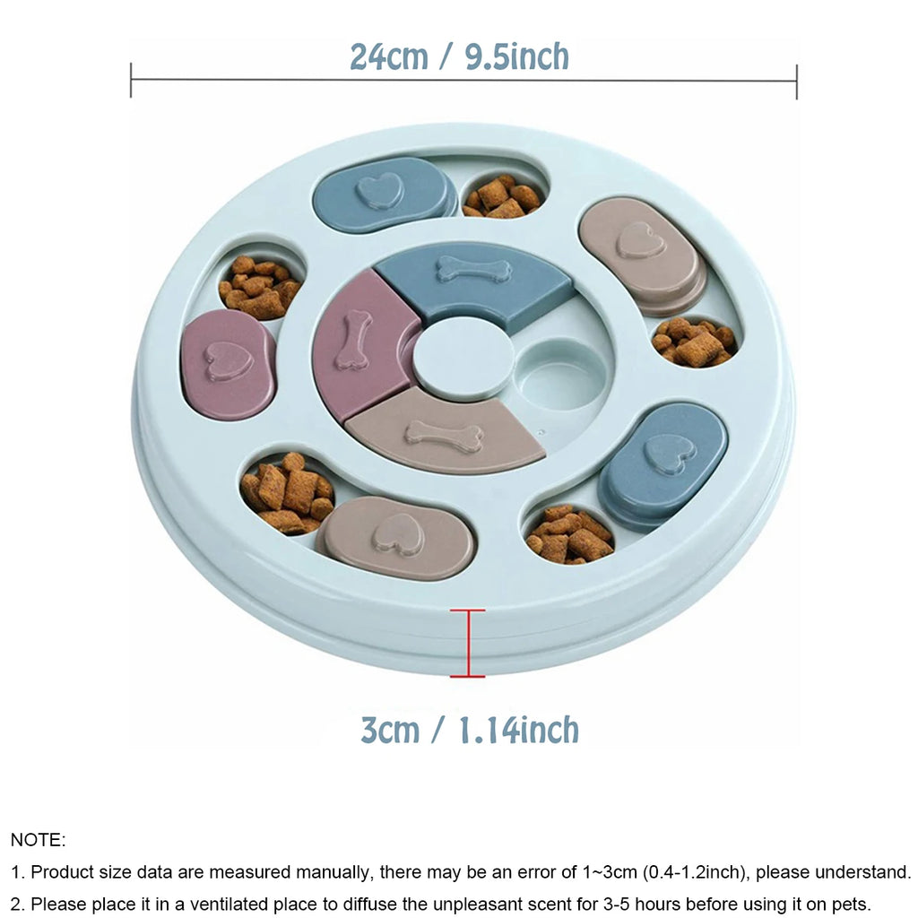 Slow-Feeder Bowl — Stop Fast Eating & Tummy Trouble