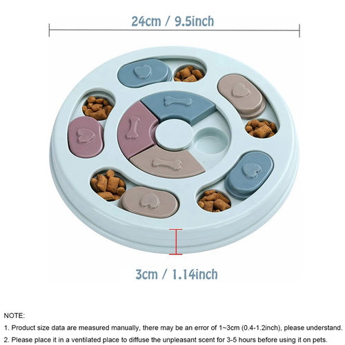 Slide-and-Seek Treat Puzzle — Slow Fast Eaters Down